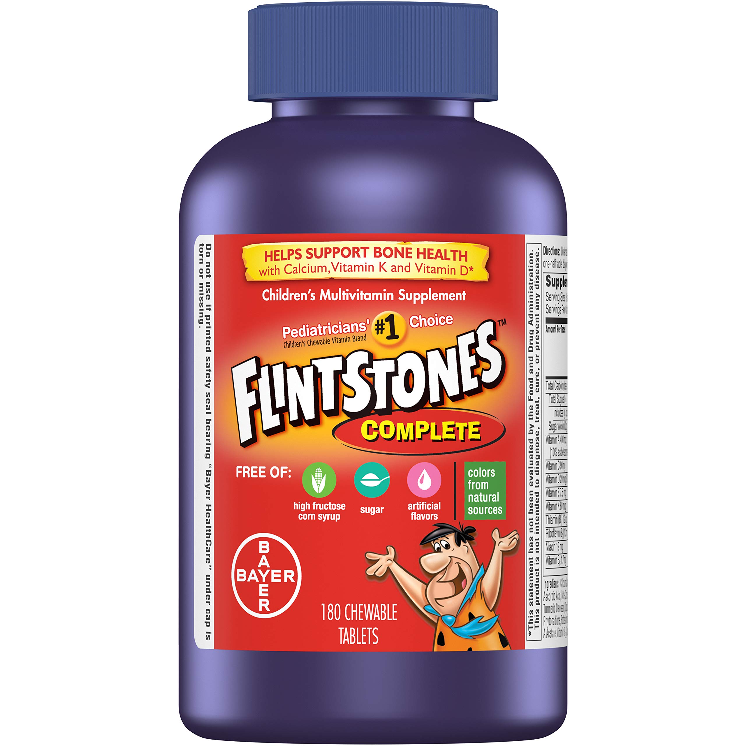 Flintstones Chewable Kids Vitamins, Complete Multivitamin for Kids and