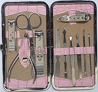 طقم تقليم الأظافر 11 قطعة، متعدد الألوان