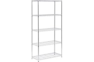 Honey Can Do 5 Tier Shelving Unit: Durable Storage Solution for Home and Office