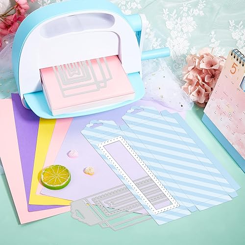 Miniatura 8 de GLOBLELAND Caja de bolígrafos 3D, troqueles de corte, caja de lápices, plantillas de estampado en relieve para decoración de tarjetas de papel,