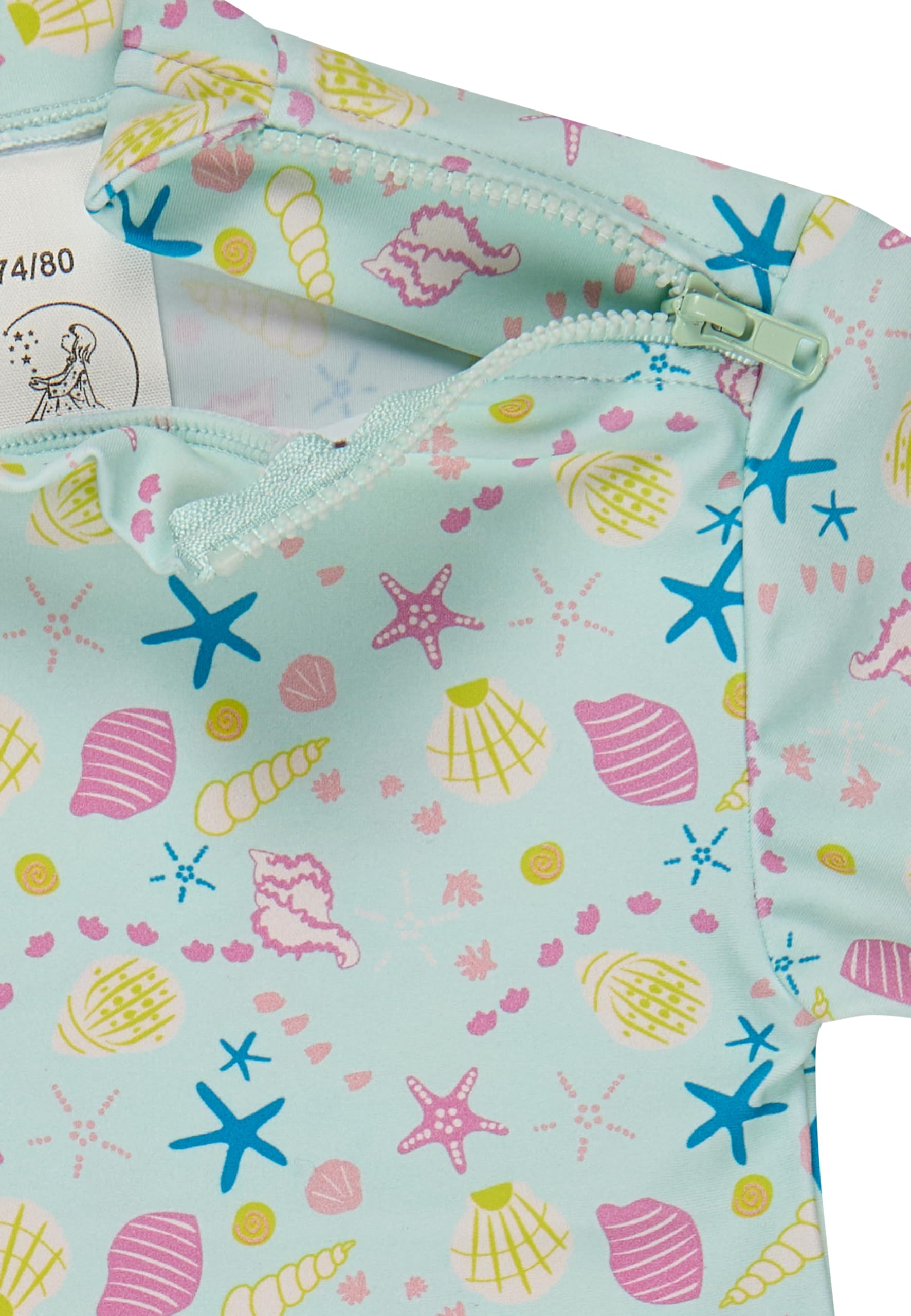 Sterntaler Mädchen Badeshirt Kurzarm Muschel Schwimmshirt-Set (1er Pack)
