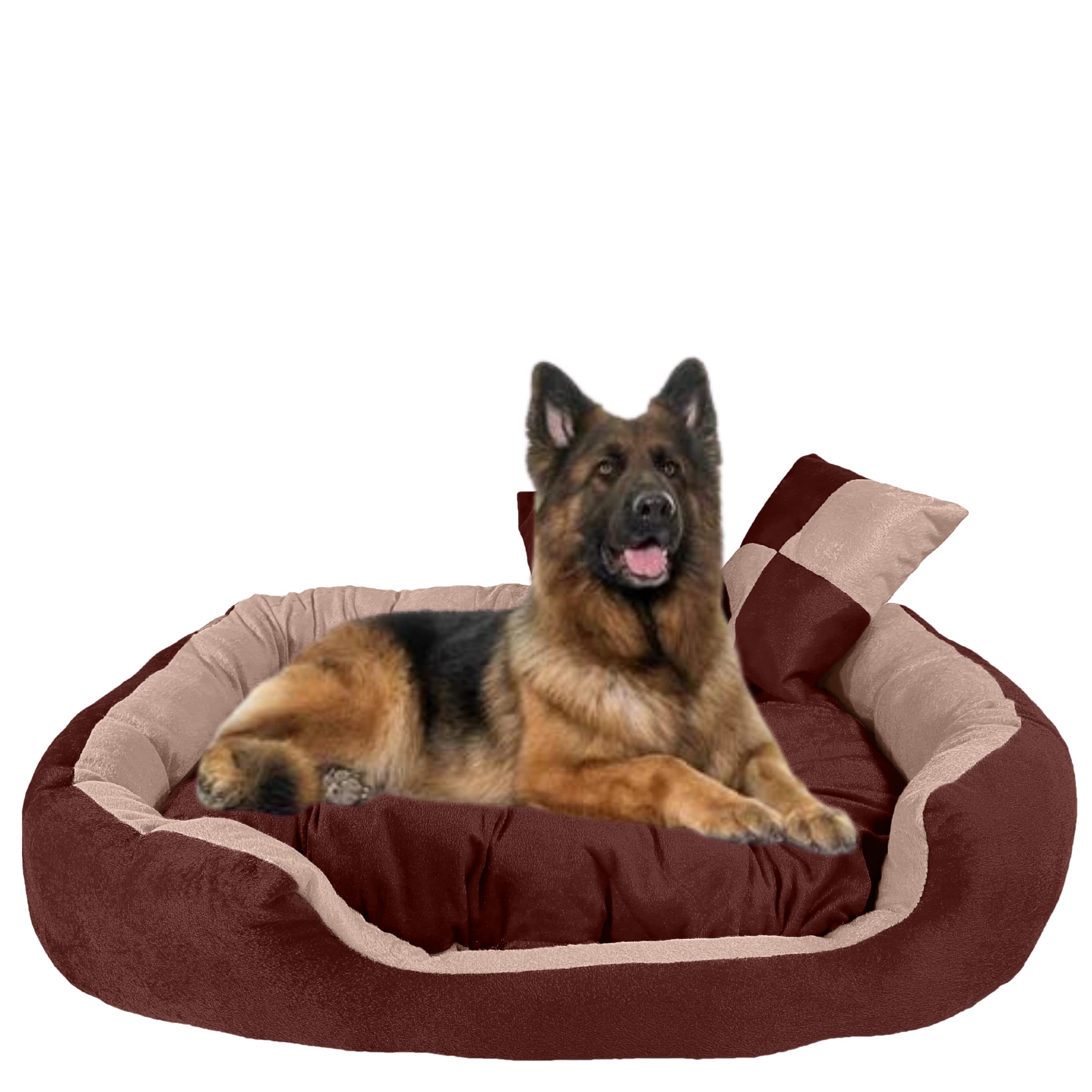 DRILLY Washable Soft Reversible Dog Bed for Small | Medium | Large | Extra Large | XXL | 3XL | 4XL Size Dogs | Cats | Puppy | pet | Rabbit |Cushion Pillow (S) (B0BX3RRH2G) Amazon Price History, Amazon Price Tracker