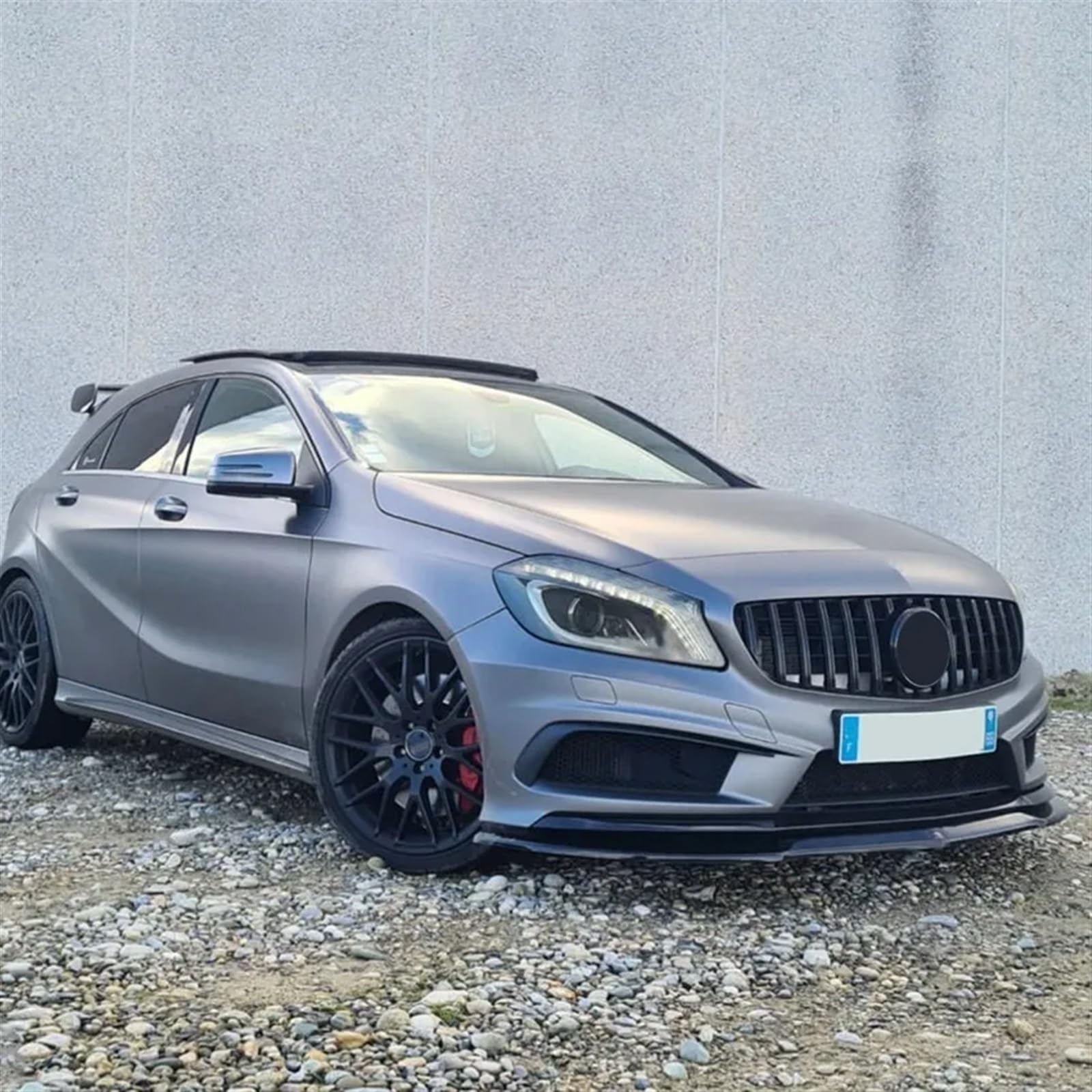 Amazon | 車フロントバンパーリップ メルセデスベンツ Aクラス W176 