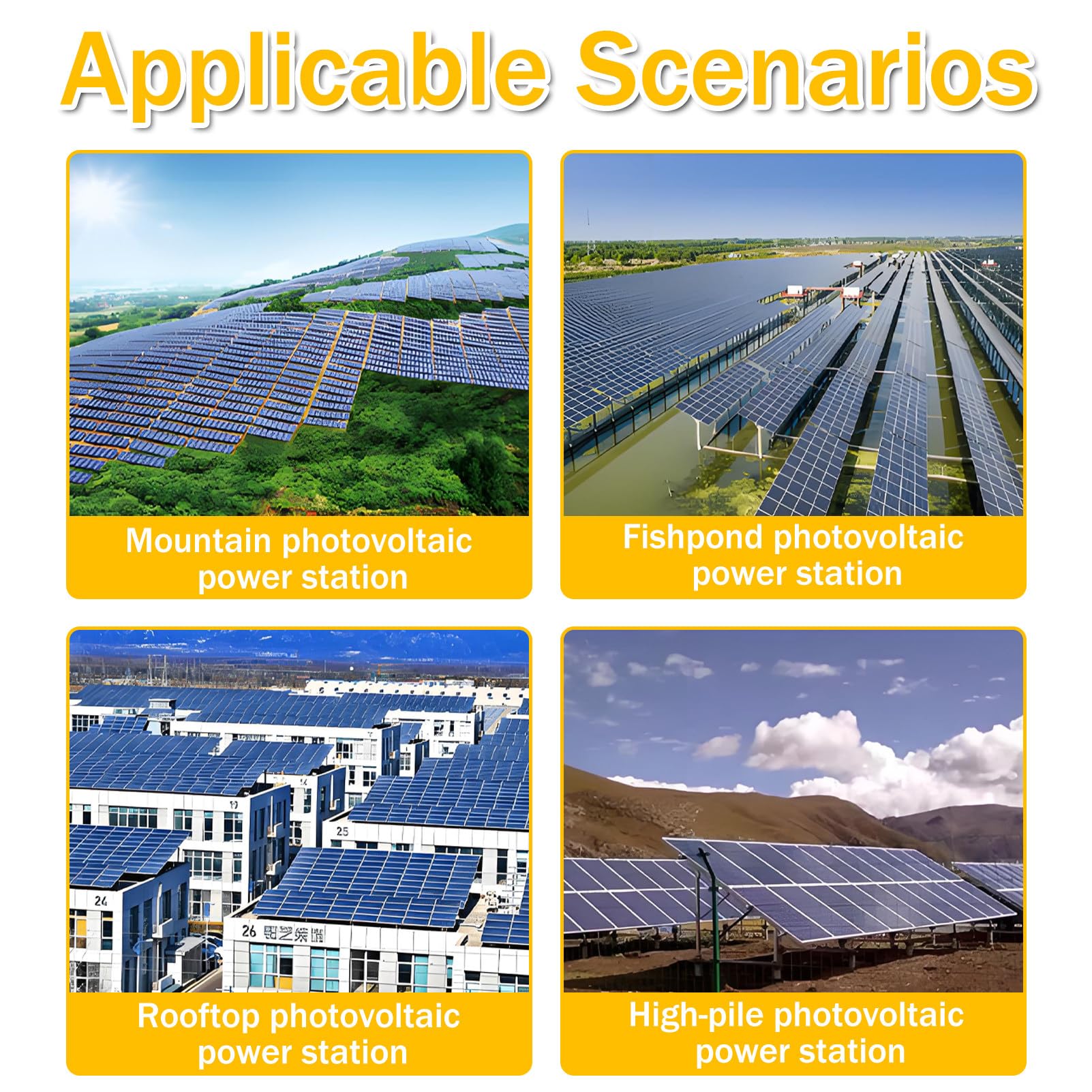 Cepillo eléctrico de Doble Cabezal para Limpieza de Paneles solares con cepillos giratorios de 70 cm de Ancho y diseño de Alta Velocidad con rotación contraria. 2M(6.5ft)-Mainspower