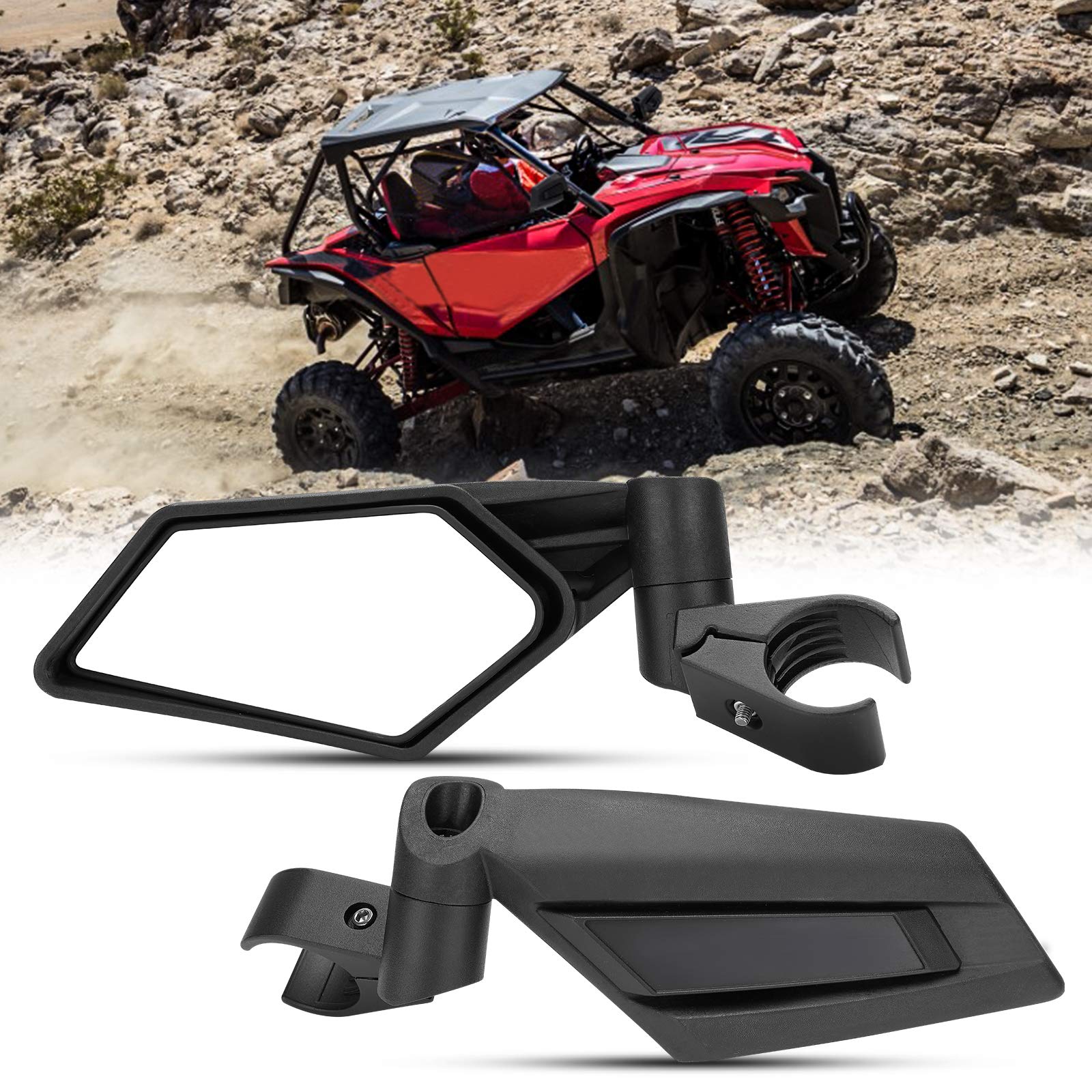 Buy Kemimoto Talon Mirrors, Upgraded UTV Side View Mirrors Fits 2