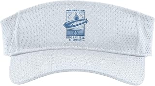 Submariner Quote Undefeated Hide and Seek Champion Submarine Sport Sun Visor