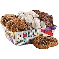 Vista 1 de Latas de galletas frescas y horneadas para regalar de Davids Cookies.