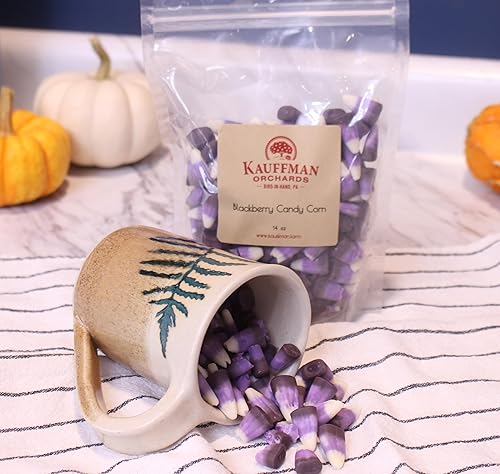 Miniatura 5 de Kauffman Orchards Caramelo de maíz de otoño Blackberry Cobbler, bolsa de 14 onzas