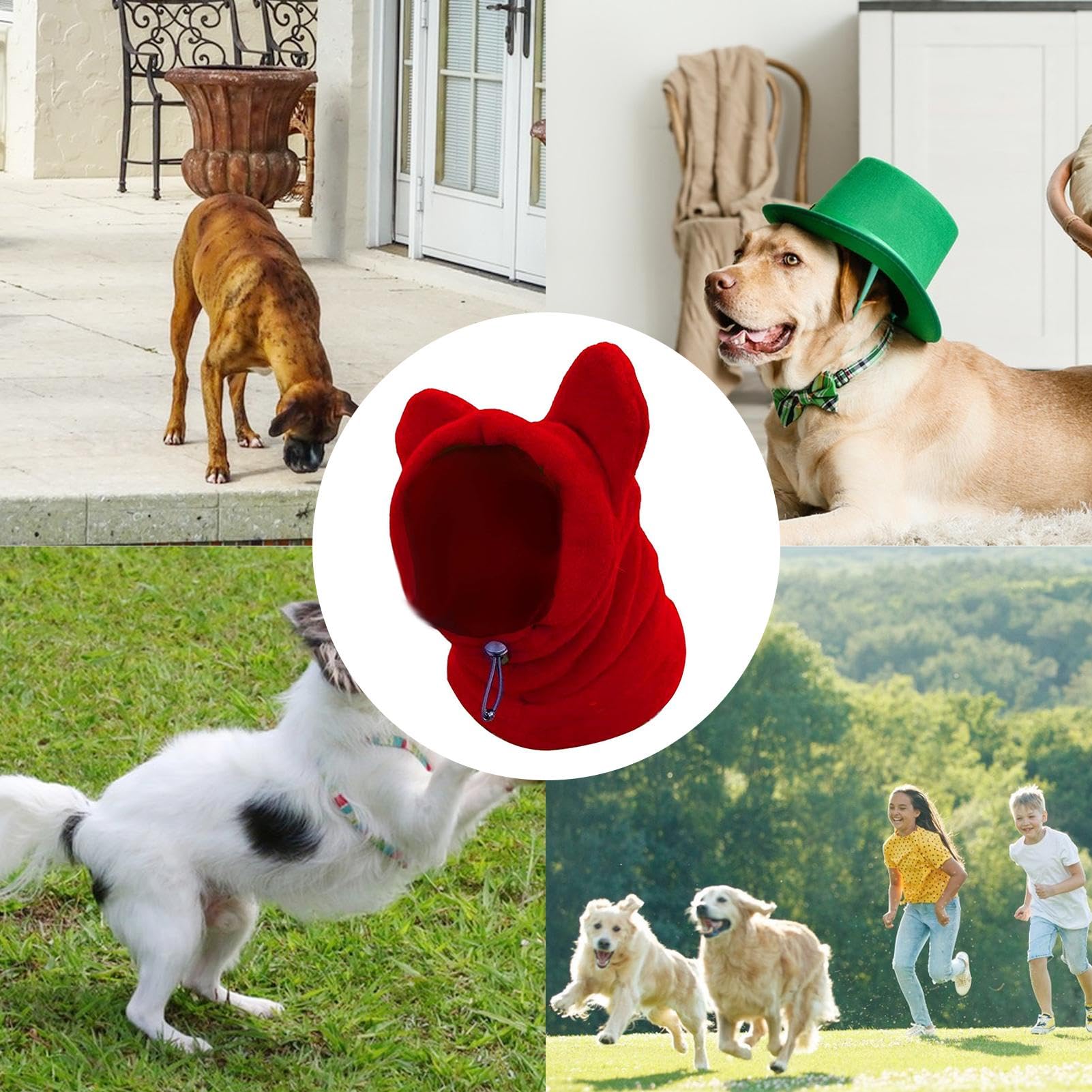 Dog Ears Cold Dog Warm Hat Winter Pet Hat Noise Protection