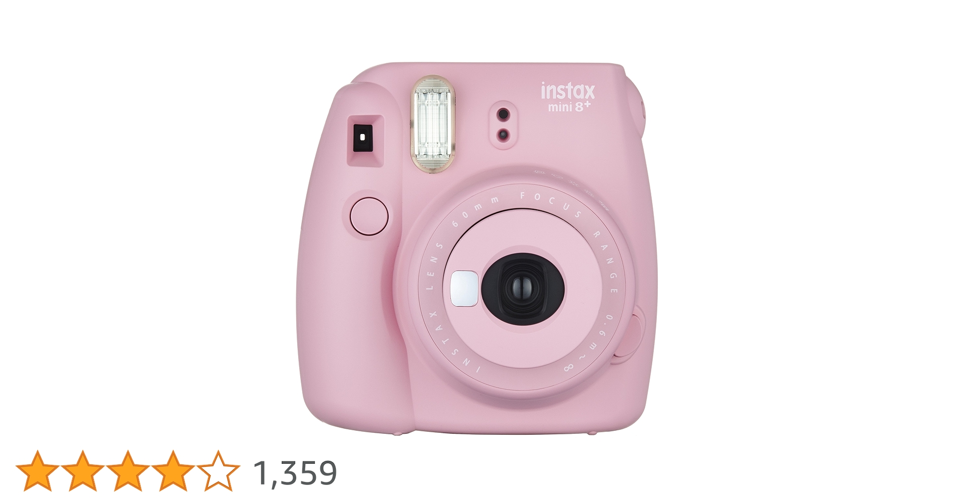 Amazon.co.jp: FUJIFILM Instant Camera, Instax Mini 8+, strawberry