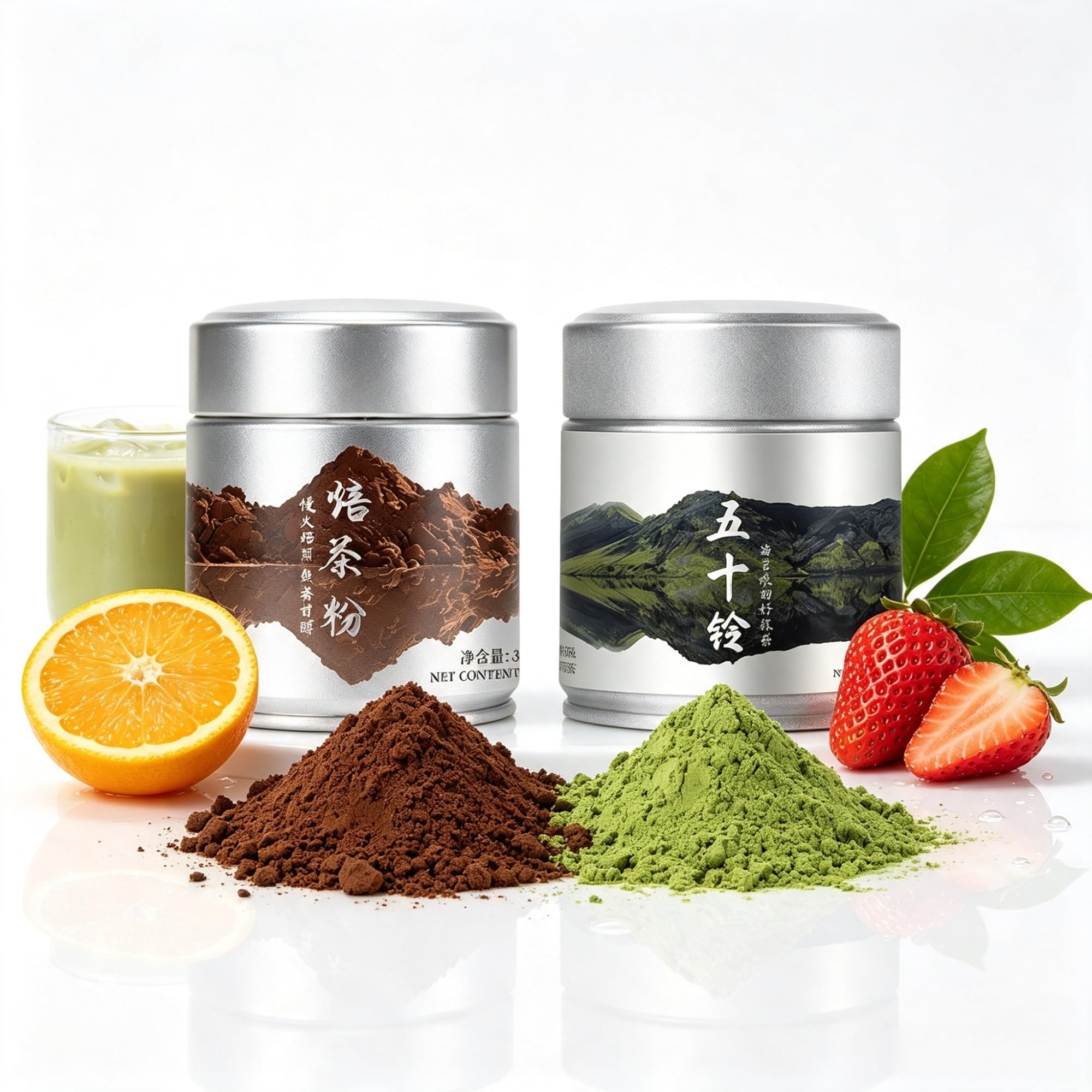 Ceremonialny proszek Isuzu Matcha i Hojicha, zero dodatków