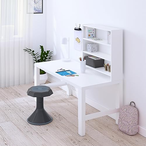 Miniatura 46 de ECR4Kids - Taburete oscilante activo ACE para niños y adultos, aula flexible y asientos en el hogar Verde,Berenjena,Verde (Grassy