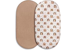 Universal Bassinet Mattress Sheet for Changing Basket Pads