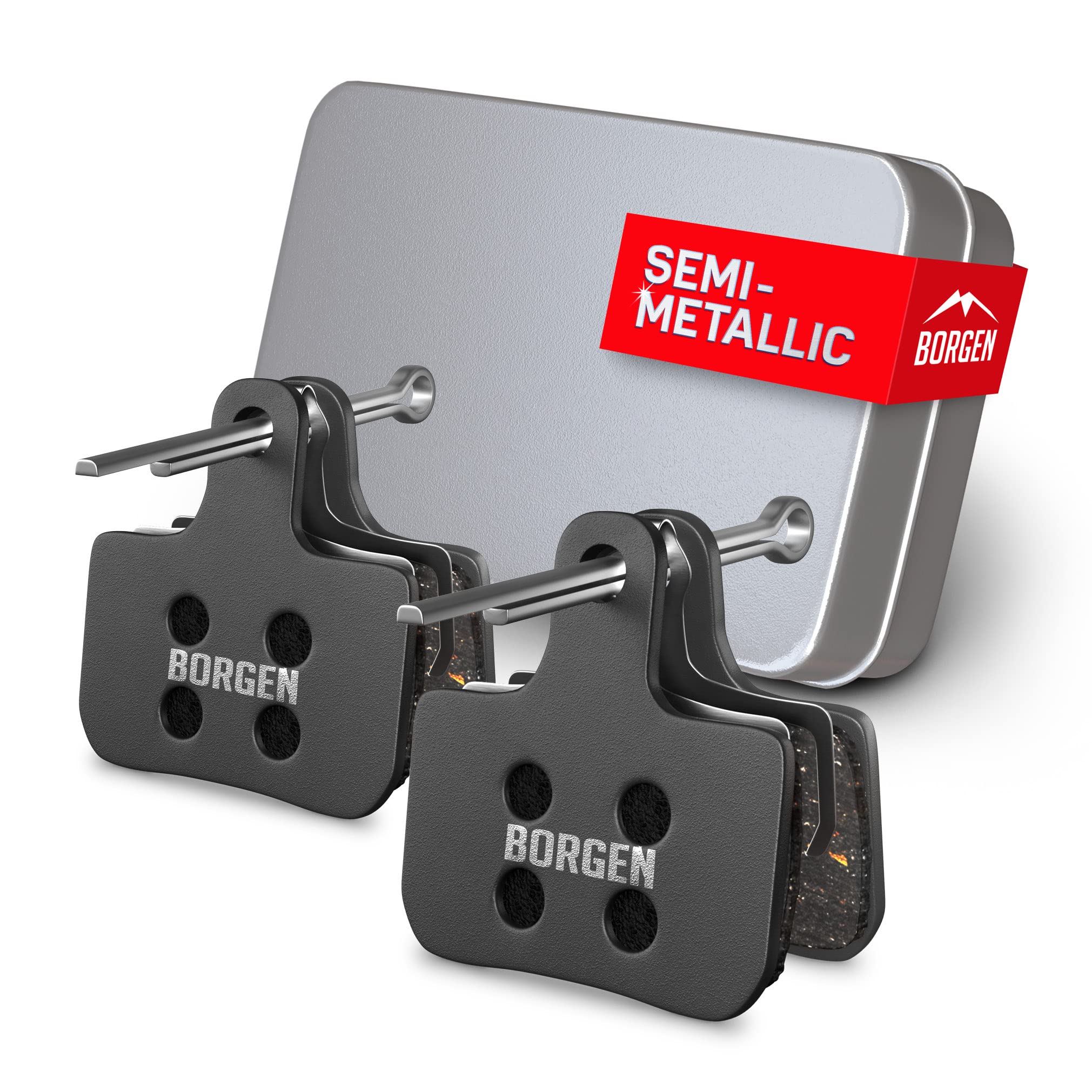 Be In Your Mind Bremsbeläge Für SRAM Level T/TL – Halbmetallisch, Leise & Langlebig