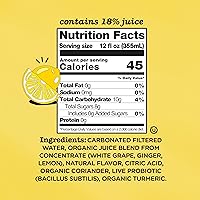 Vista 2 de Culture Pop Soda - Bebida probiótica espumosa, 40 calorías por lata, soda vegana para la salud intestinal, sin OMG, GF, sin azúcar añadida, paquete