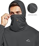 Willit Men's Sun Protection Hoodie UPF 50+ Fishing Hiking Shirt Long Sleeve SPF UV Shirt Rash Guard Lightweight