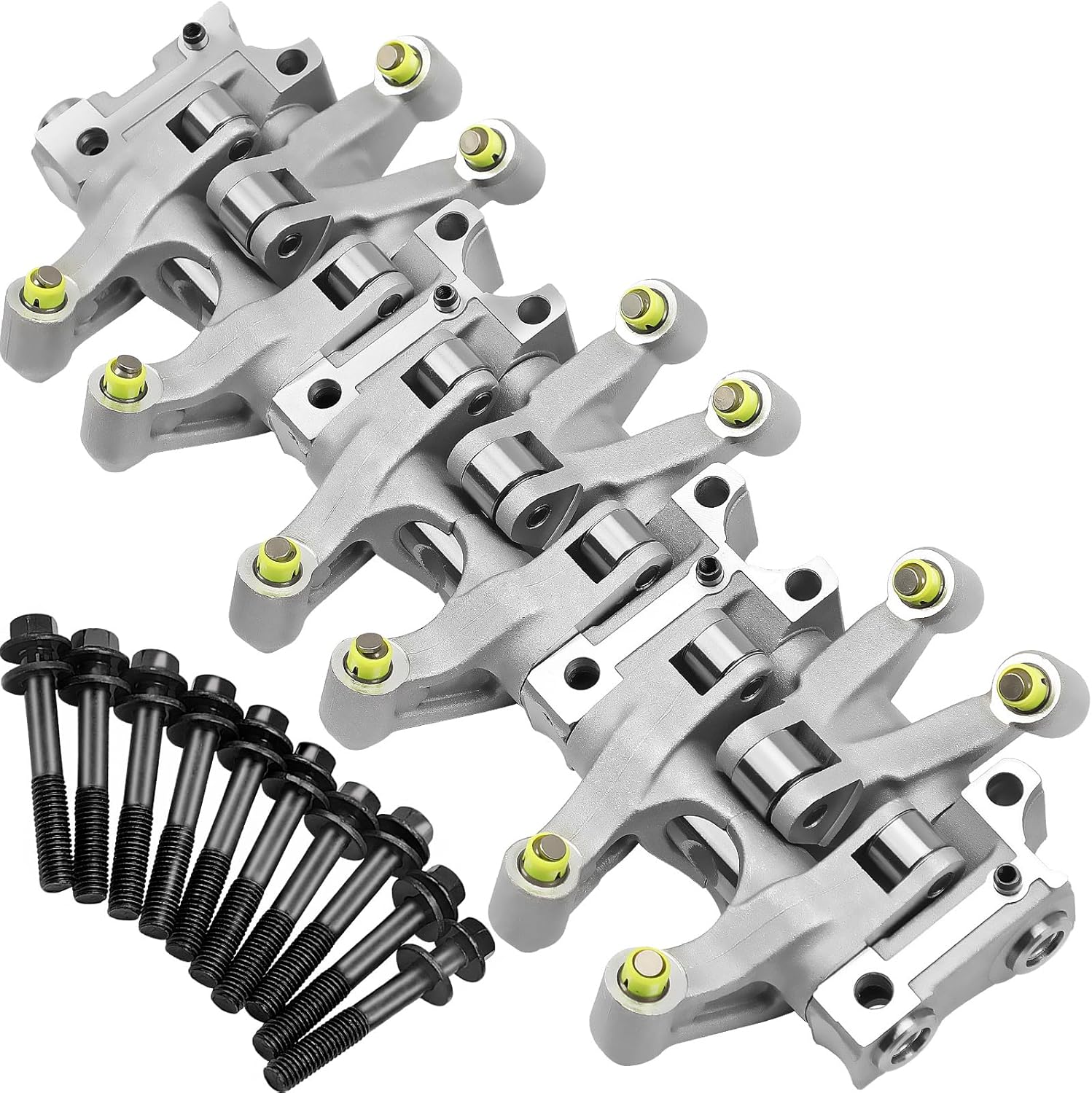 4892293AC Rocker Arm Shaft Lifter Assembly Compatible with Chrysler 300 05-10, Pacifica 04-08 & Dodge Charger 06-10, Challenger 09-10, Journey 09-10, Magnum 05-08, 3.5L 4.0L, Replace OE 4892293AC