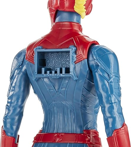 Miniatura 9 de Avengers Marvel Titan Hero Series Blast Gear Capitán Marvel Figura de acción
