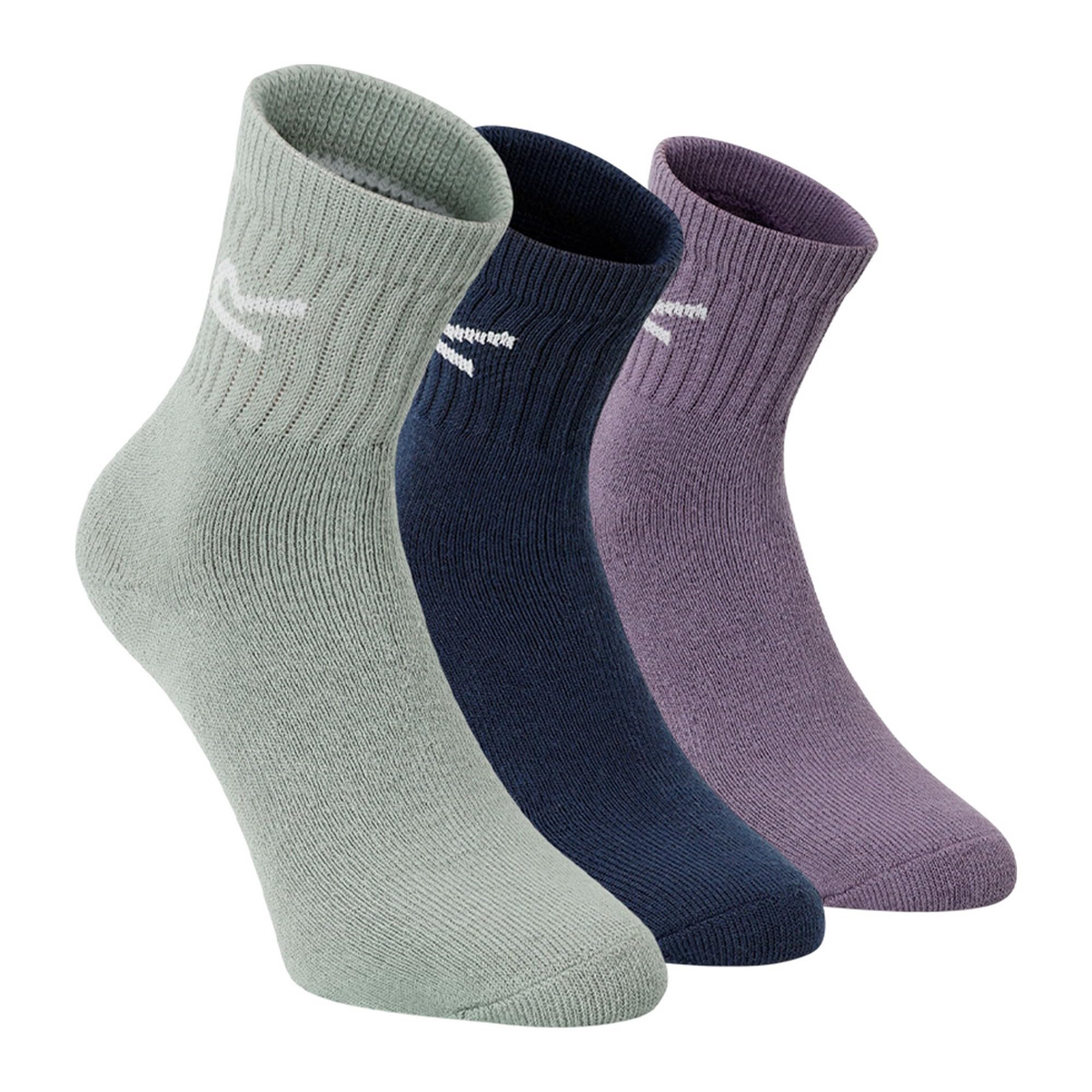Regatta Women's Pastel Marl Great Outdoors / Marl Effect Socks (3 Pack) (One Size) (Pastel Marl)
