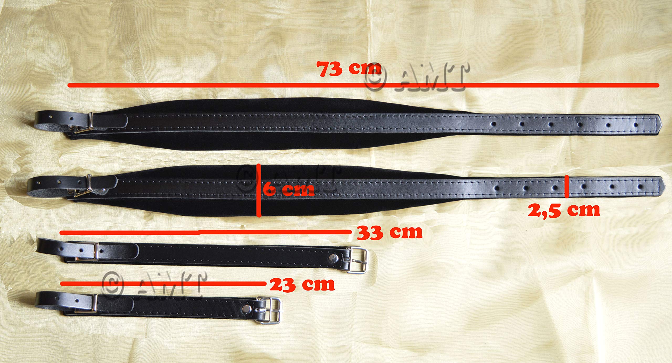 Tracolle Cinte Cinghie per fisarmonica 6 cm Professional 100% di produzione italiana