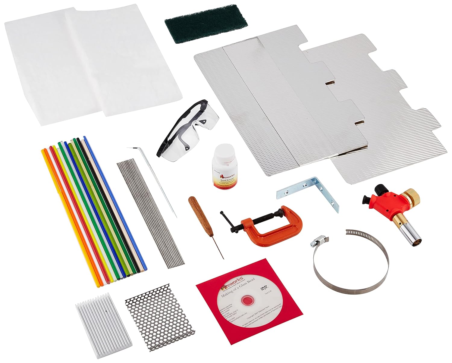 Diamond Tech Crafts Fireworks Beginner's Essentials Glass Bead Making