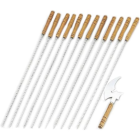 Amazon Amazon Co Jp 限定 キャプテンスタッグ Captain Stag バーベキュー用 q 串 串抜き 13点セット Ug 3500 キャプテンスタッグ Captain Stag クッキングツール