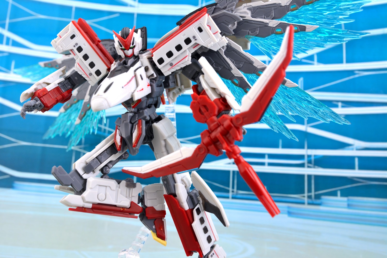 クリアパーツのエフェクトが綺麗