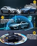Dash Cam 4K Ultra HD, Front Dash Camera for Cars Built-in GPS, 5.8GHz WiFi, APP Control, 3.2" IPS Screen, Night Vision, Wide Angle, WDR, 24H Parking Mode,Included 64GB Card and 48W 2- Port Car Charger