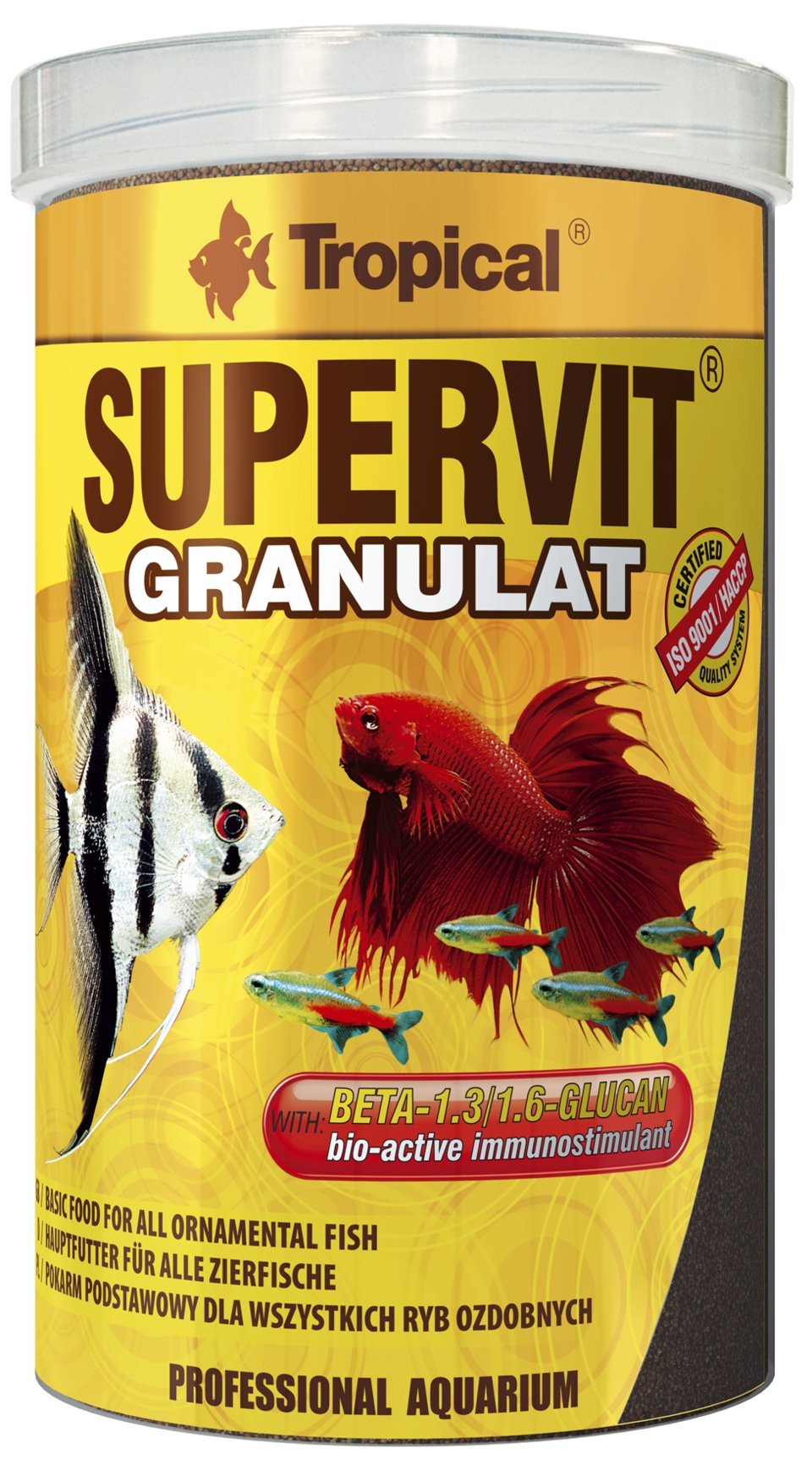 Tropical FISH FOOD TROPICAL BRAND FISH FOOD 550G