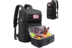 BERTASCHE Lunch Backpack for Men: The Ultimate Tactical Molle Daypack for Work, College, and Adventure