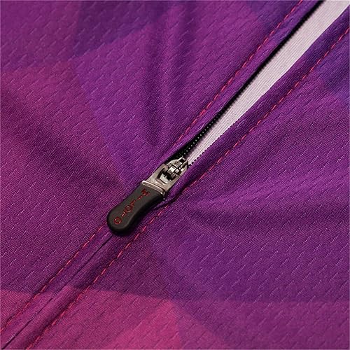 Miniatura 3 de Ropa de ciclismo para mujer, trajes de manga corta, conjuntos de jersey de ciclismo de verano, trajes de ciclismo de carretera