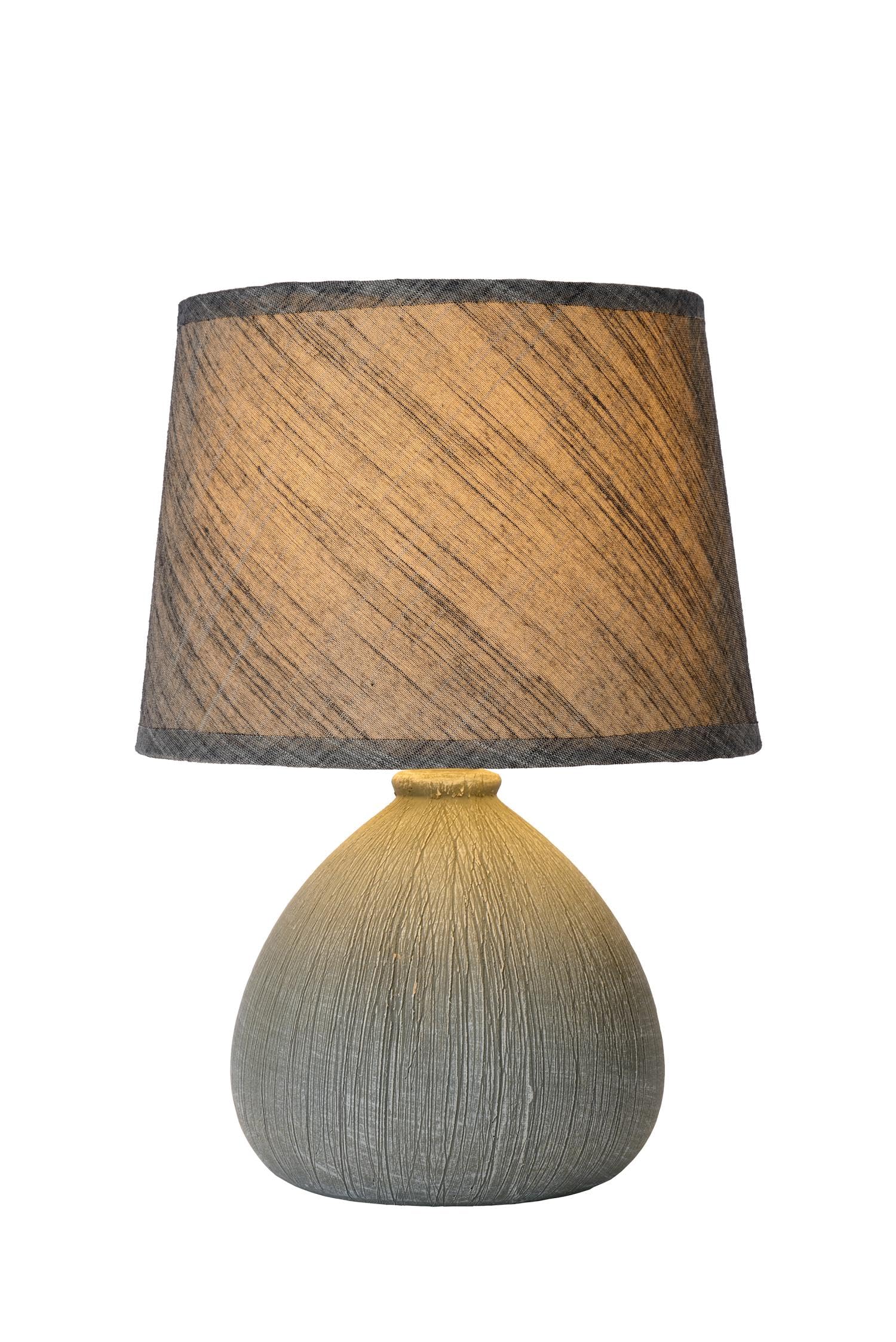 LUCIDETable lamp, Ceramics, E14, 40 W, Grey
