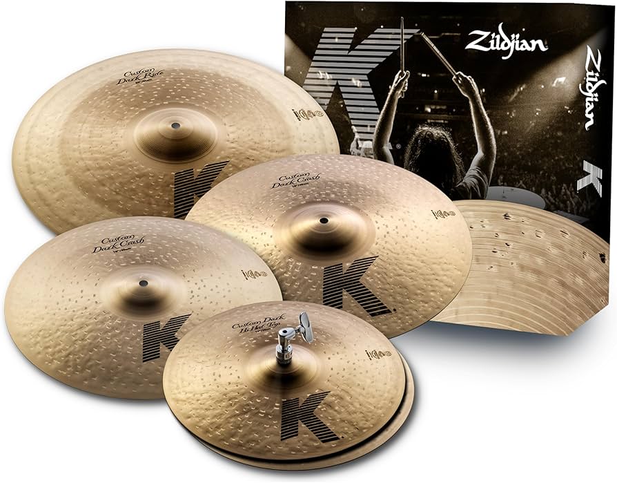 Amazon.com: Zildjian K Custom Cymbal Set (KCD900)