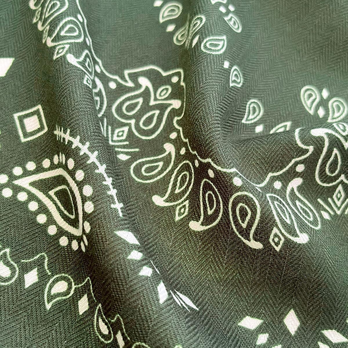 K-Elewon Medium Square Head and Neck Scarf - Multipurpose Hair Wrap, Sleeping Wraps Bandana - For Women H19 - Image 6