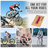 Vista 8 de BWSHLF Kit de reparación de neumáticos de bicicleta sin cámara para bicicletas de montaña y bicicletas de carretera, kit de tapones de neumáticos