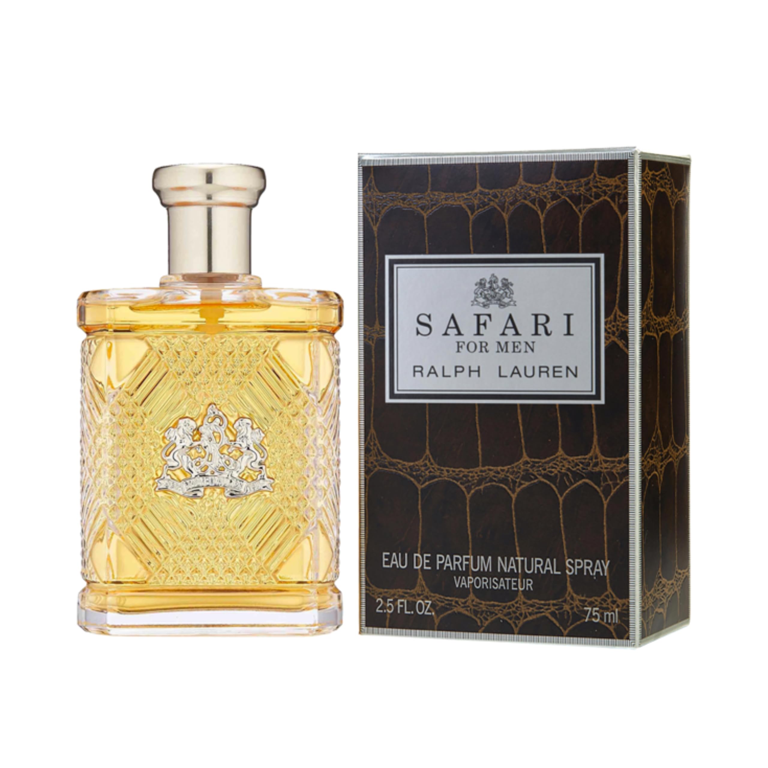 Ralph Lauren Safari for Men Eau de Toilette für Herren, holziger-würziger Duft mit Zitrone, Lavendel & Patchouli, für moderne Männer, 125 ml