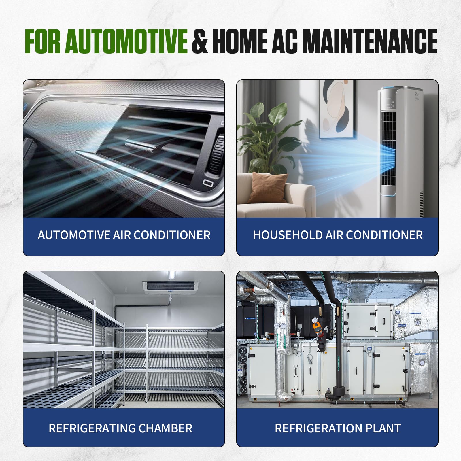 BELEY Manómetros Digital R32 - Bomba de vacío Aire Acondicionado y Prueba R134A R410A HVAC Manómetros Digitales con 90 refrigerantes incorporados para probar y Mantener Sistemas de refrigeración