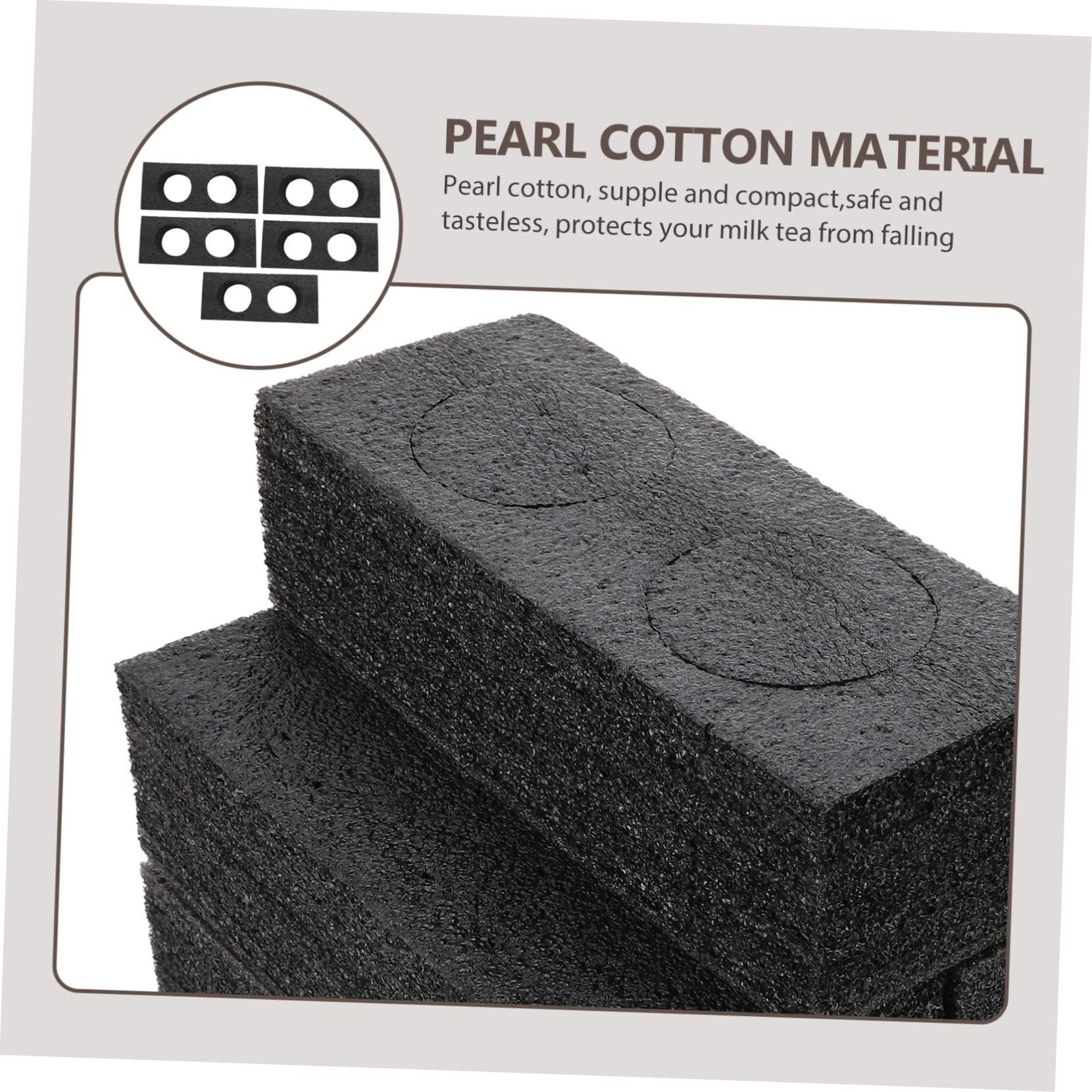 GLEAVI 1set Beverage Packing Box Outdoor Cup Trays for Takeout Drinks Cup Fixing Holder Sturdy and Practical Design for Easy Carrying and Leakage Protection 5pcs