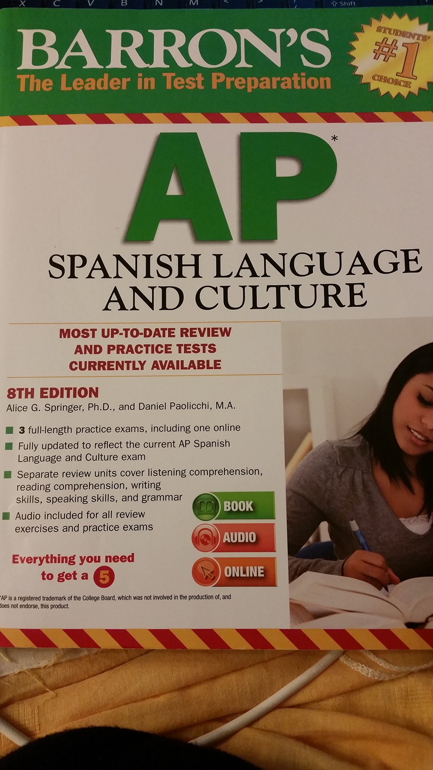 Barron's AP Spanish Language and Culture with MP3 CD