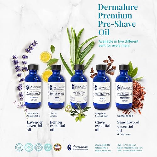 Miniatura 4 de Aceite para antes del afeitado, aceite de afeitado sin aroma, aceite 100% natural para pieles sensibles, calidad premium para antiirritación y sin