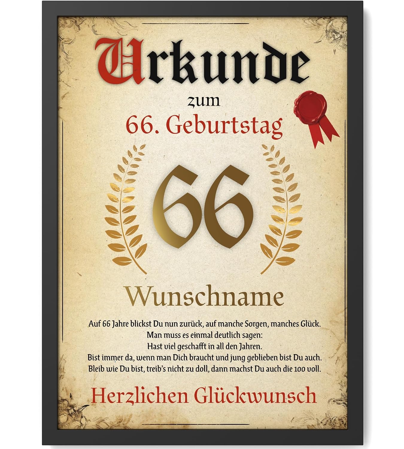 Fabelhafte 66 Geburtstag Mann Ebenbild