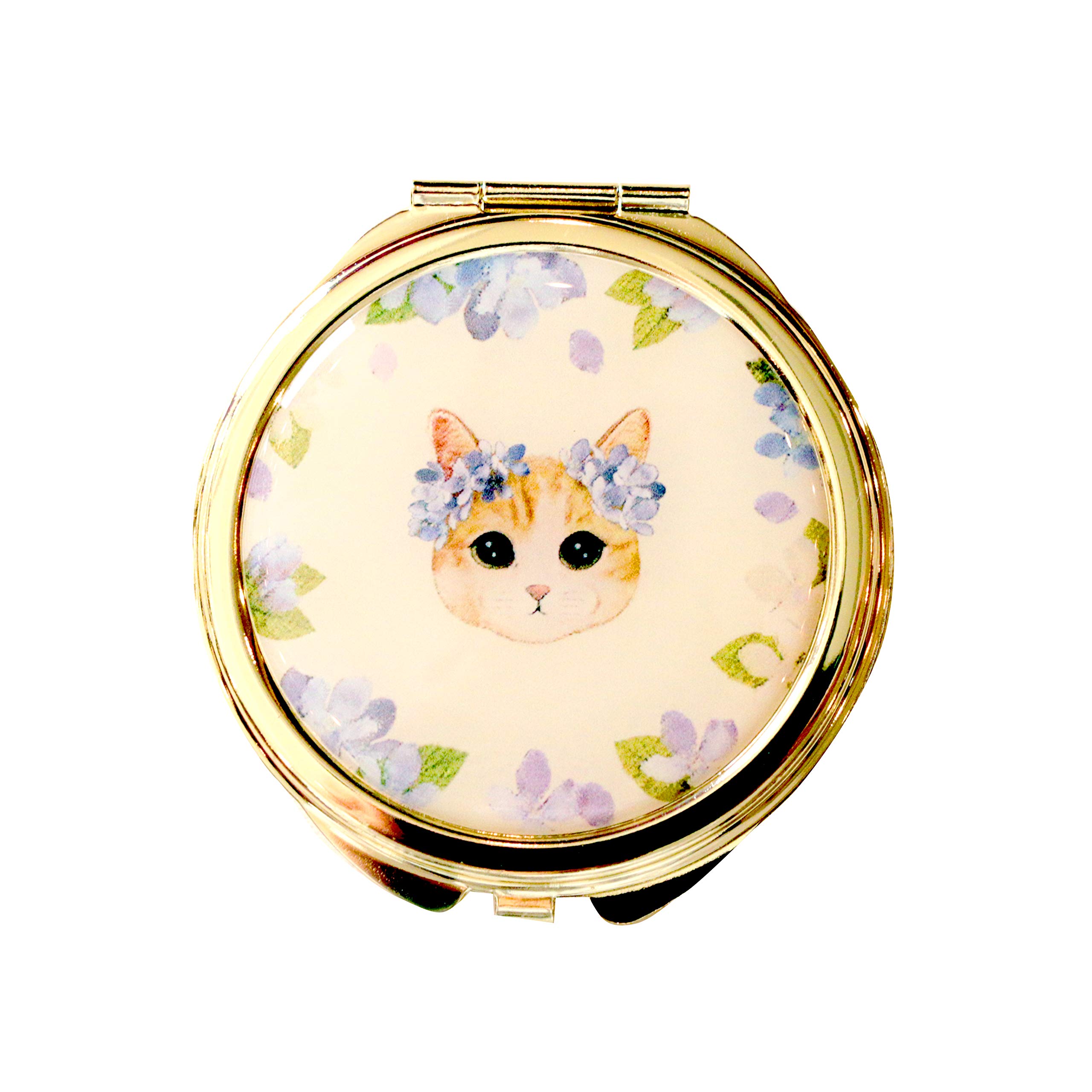 Tokotoko Circus Accessory Case "fleurs & chats" Dusting