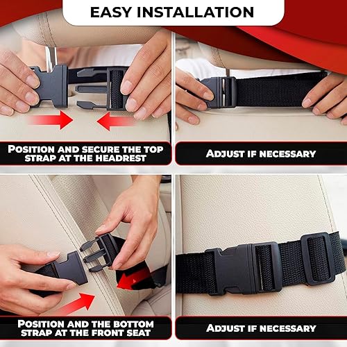 Miniatura 5 de Organizador de asiento trasero de automóvil, organizador de asiento de automóvil, protector de asiento de automóvil, protector de asiento,