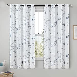 Blackout Curtains 2 Pack Thermal Insulated & Noise Reducing Window