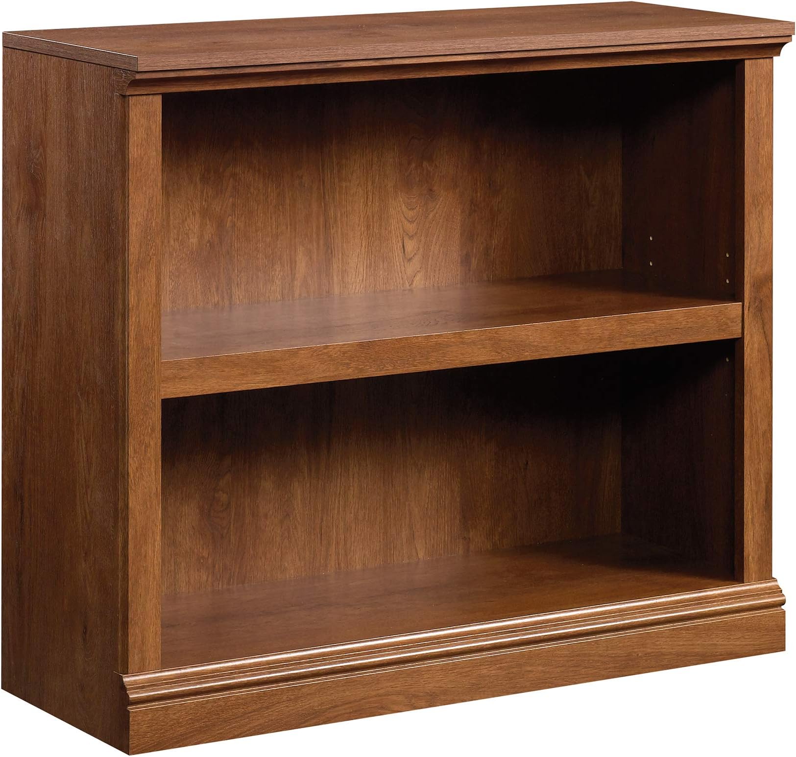 Sauder 2-Shelf Bookcase, Oiled Oak Finish 141