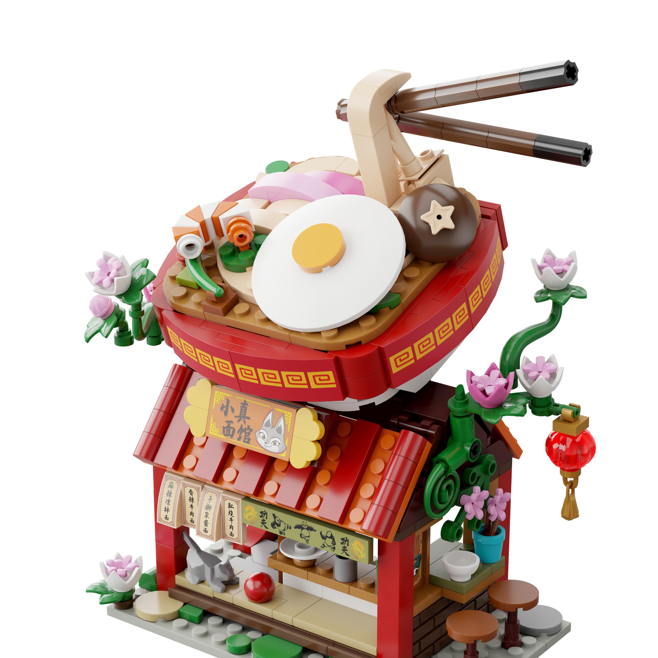 Amazon.co.jp: カンフーパンダ:Zhen's Noodle Restaurant 359ピース