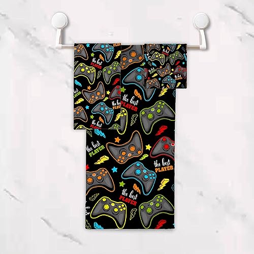 Miniatura 6 de Juego de toallas de baño de 3 piezas, 1 toalla de baño, 1 toalla, 1 toalla de mano, juego de toallas de algodón de secado rápido suave y absorbente