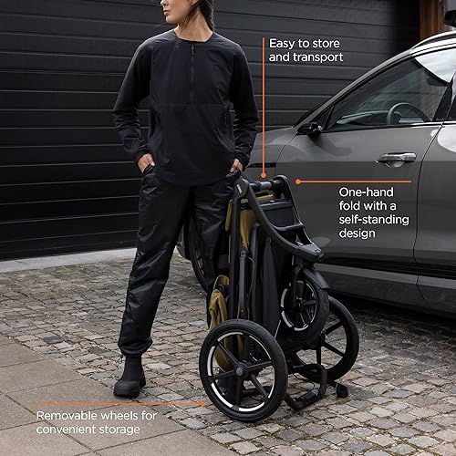 Miniatura 5 de Thule Urban Glide 3 - Cochecito todo terreno para niños, sistema de suspensión completa, neumáticos llenos de aire, asiento vertical con reclinación