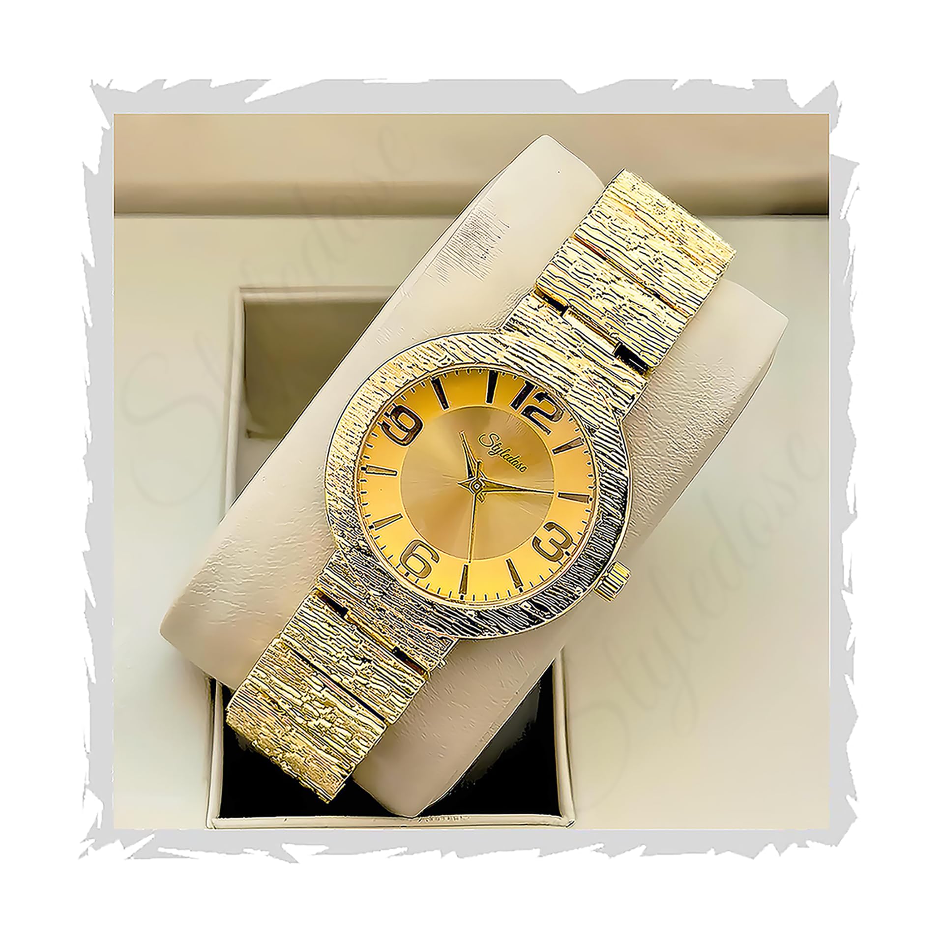 STYLEDOSE Watches for Women Round Numerical Dial Girls Watches Analogue Quartz Movement Ladies Watch Stainless Steel Adjustable Bracelet Chain Watches for Girls. (Gold) (B0DBV9BCCX) Amazon Price History, Amazon Price Tracker