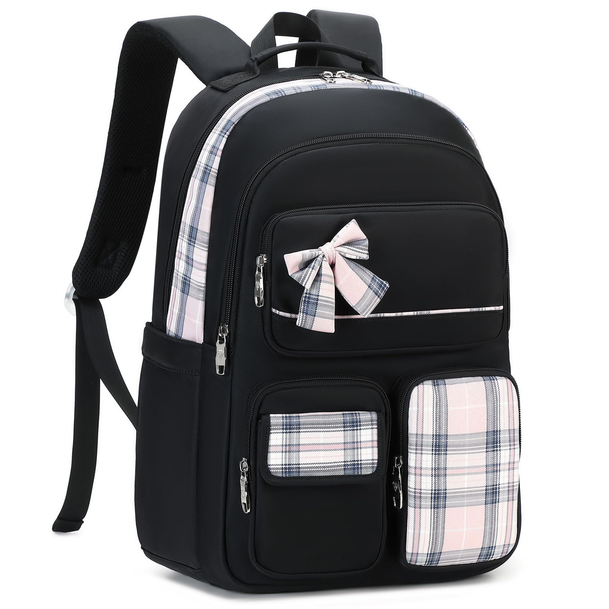 Rucksack für Mädchen, Schulrucksäcke für Teenager, niedliche College-Taschen für Damen, Studenten, große Büchertasche, 15,6 Zoll (39,6 cm), Laptop-Schultasche